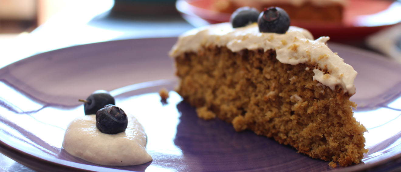 Tarta de arándanos